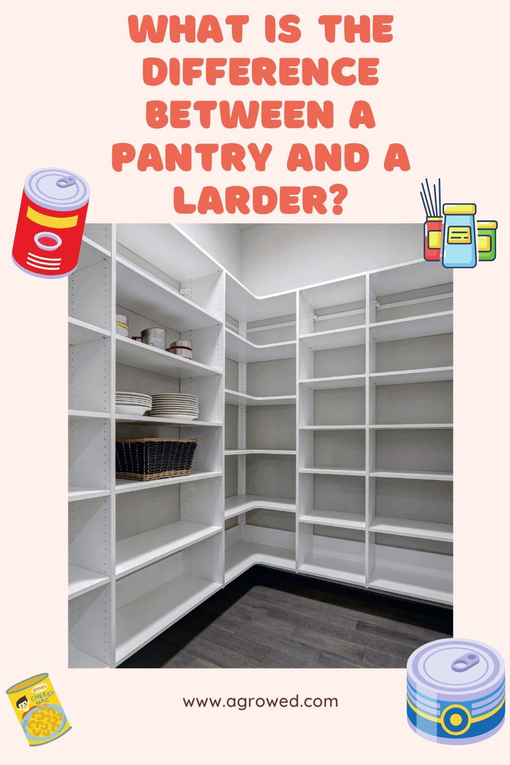 What Is the Difference Between a Pantry and A Larder